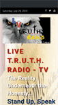 Mobile Screenshot of livetruthradio.com